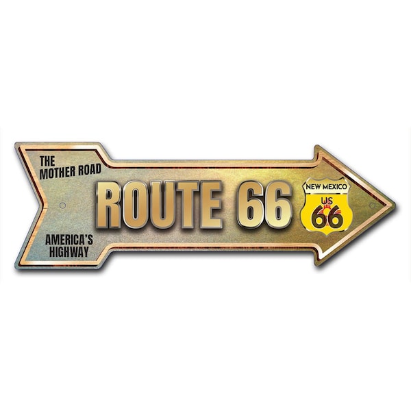Route 66 New Mexico Arrow Decal Funny Home Decor 36in Wide